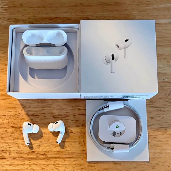 Wireless Earbuds with Charging Case - White